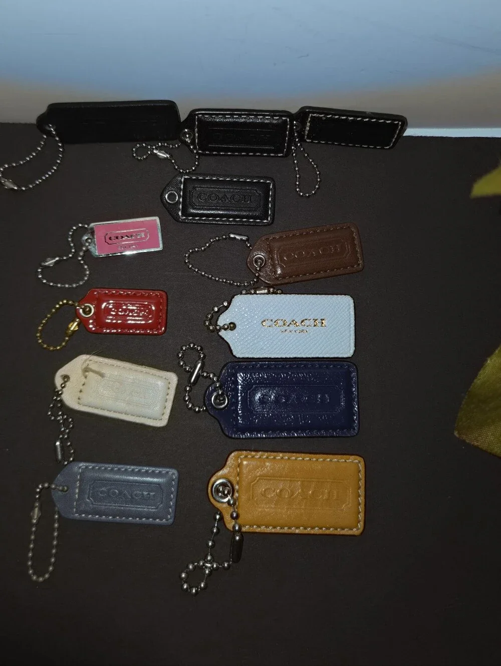 12 Coach Hang Tags Purse Charms